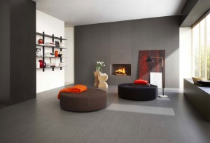 sala moderna con i pavimenti lea ceramiche